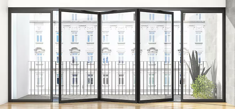 Premium Material Balcony Doors Diamond Bar
